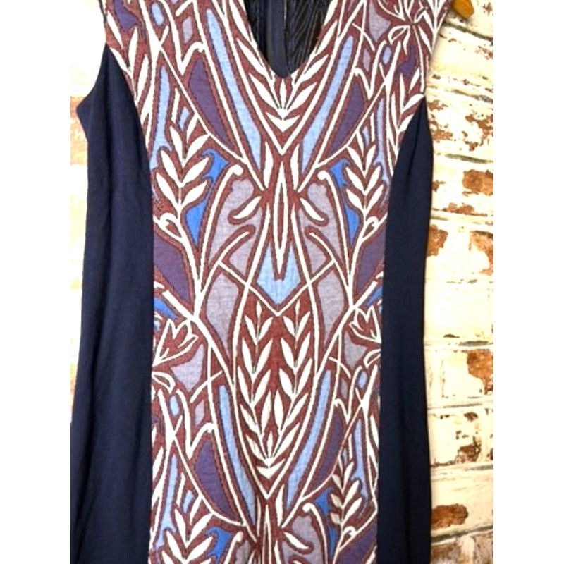 Anthropologie Anthropologie HD in Paris Cleo Jacquard Sheath Midi Dress Size S / US 4 / IT 40 - 7 Thumbnail
