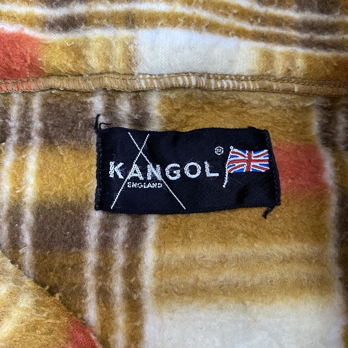 Kangol KANGOL SPORT Check Tartan Small Embroidered Logo Button Up Size US XL / EU 56 / 4 - 3 Thumbnail