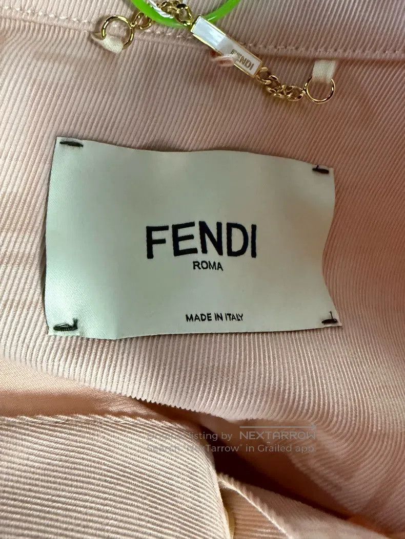 Fendi Fendi All-over print lapel coat Size 4XL / US 24-26 - 7 Thumbnail