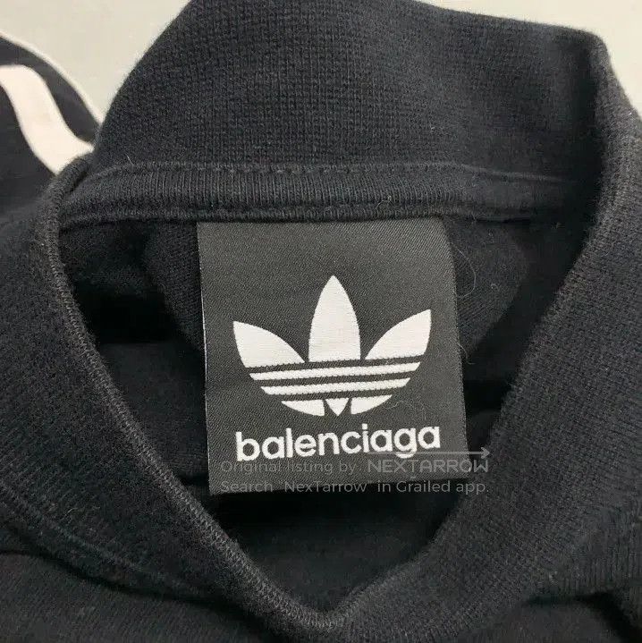 Balenciaga Balenciaga x adidas Originals Logo Short Sleeve T. Size US L / EU 52-54 / 3 - 6 Thumbnail