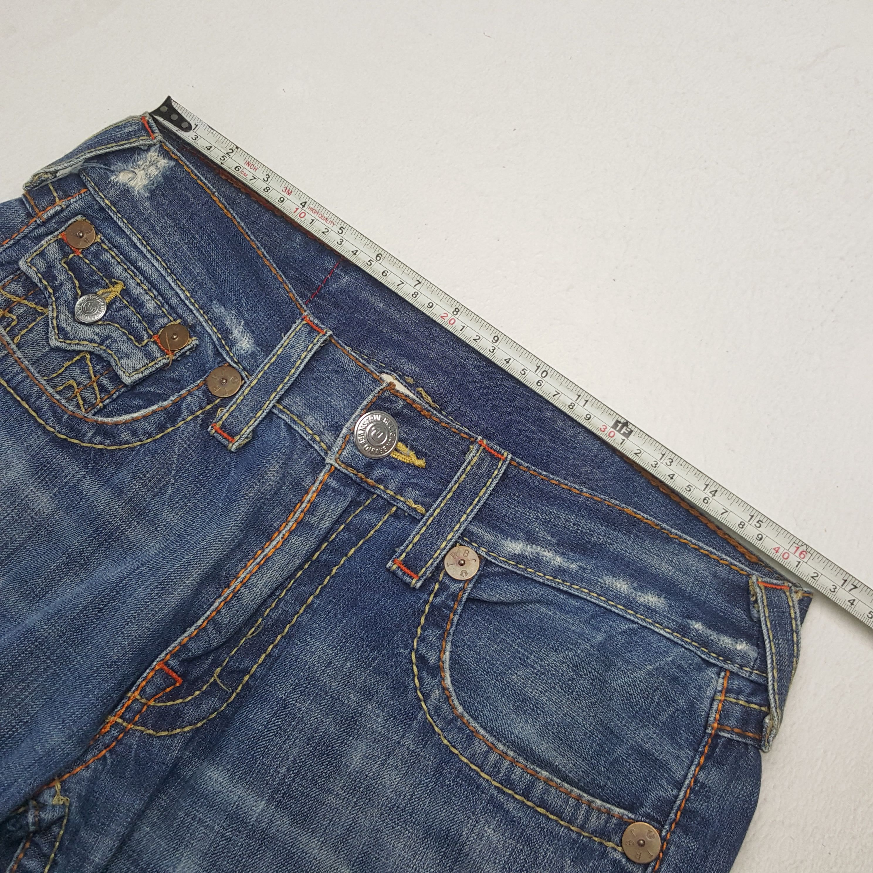 True Religion Vintage True Religion American Denim Jeans C280N28 Size US 33 - 10 Thumbnail