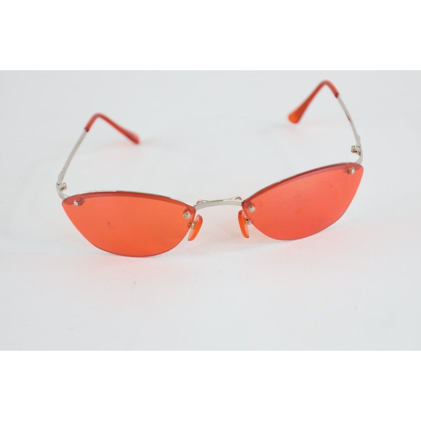 Vintage Vintage 90s Y2K Streetwear Red Tinted Sunglasses Glasses Size ONE SIZE - 2 Thumbnail