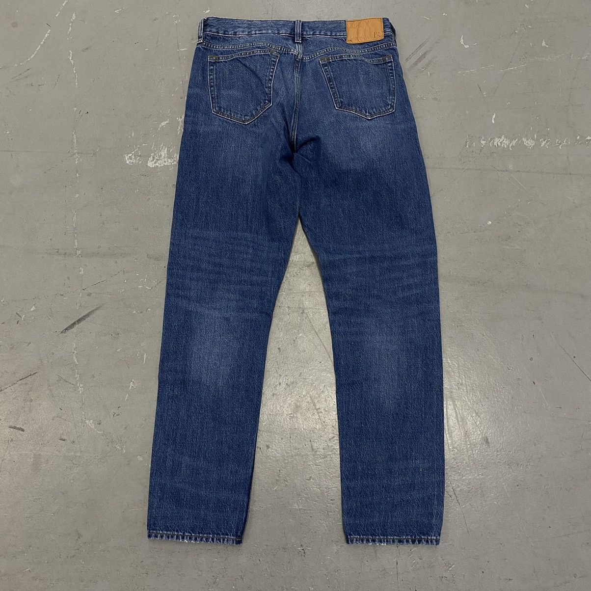 Banana Republic × Japanese Brand × Levi's Banana Republic Slim Fit Selvedge Denim Blue Jeans Size US 33 - 7 Thumbnail