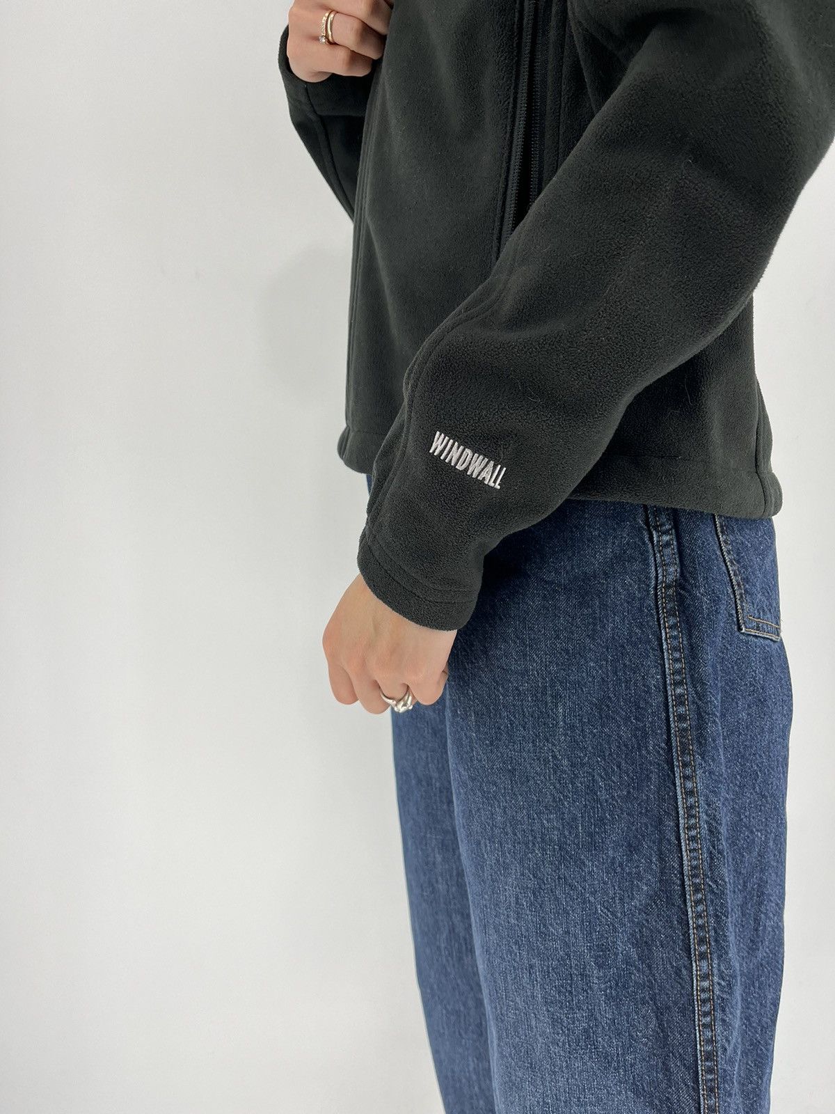 The North Face × Vintage The North Face WINDWALL Vintage Y2K Fleece Outdoor Jacket Size S / US 4 / IT 40 - 7 Thumbnail