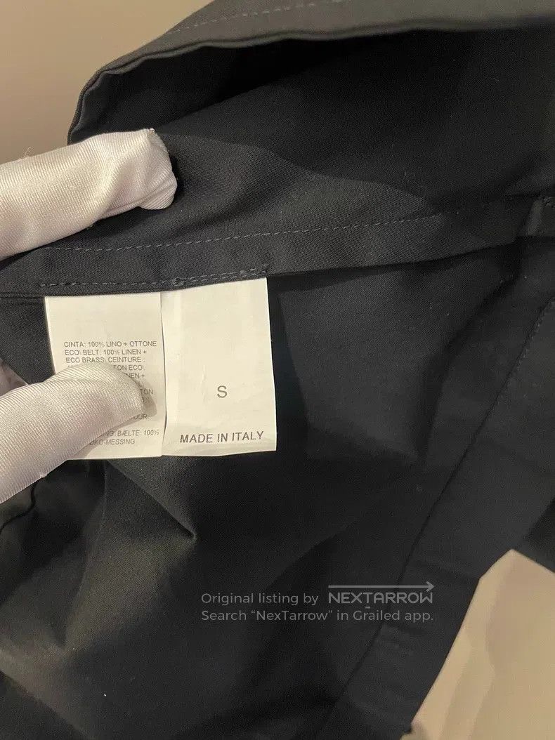 Brunello Cucinelli Brunello Cucinelli Black Linen Cotton Blazer Size S / US 4 / IT 40 - 8 Thumbnail