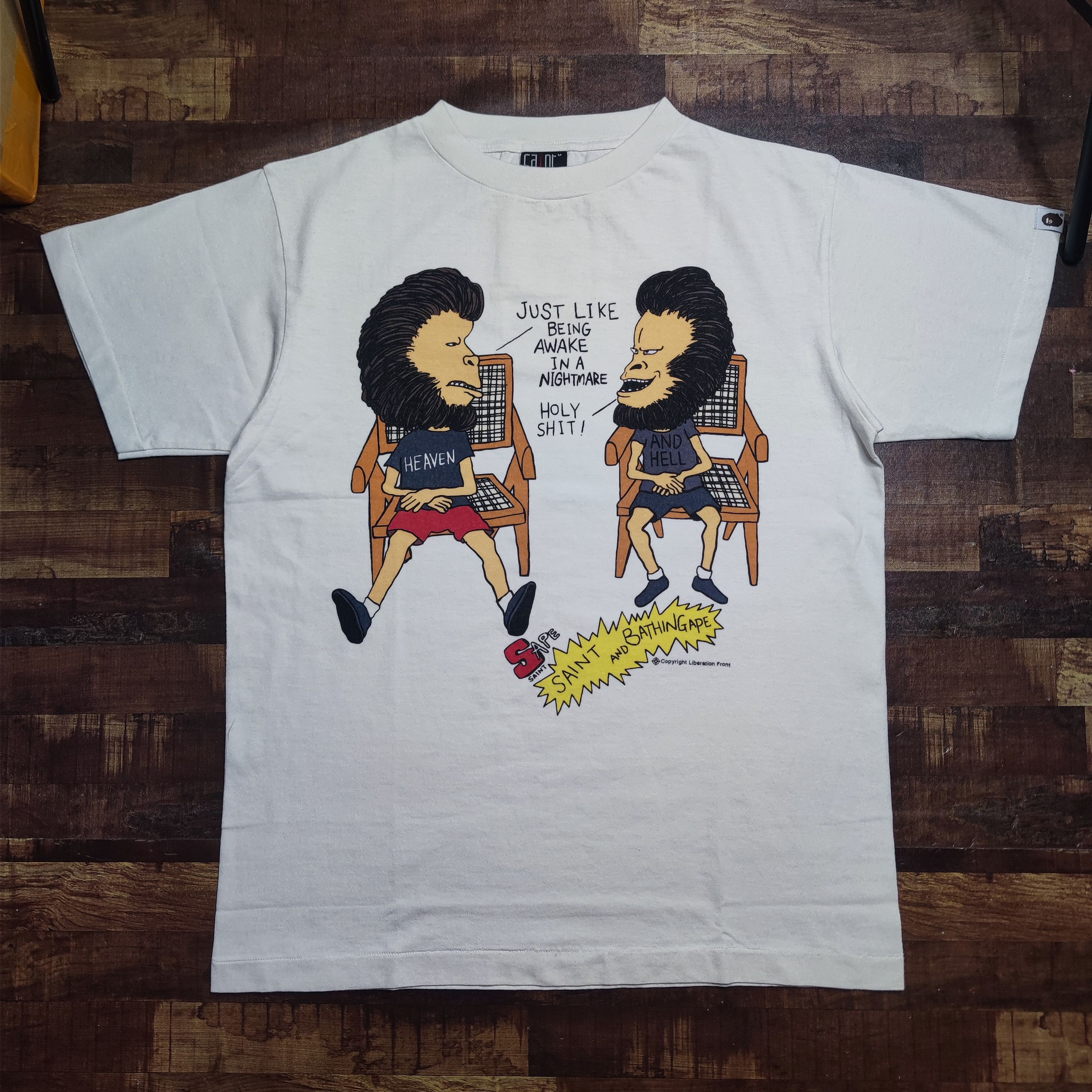 Japanese Brand × Vintage Saint x Bathing Ape Size US L / EU 52-54 / 3 - 12 Thumbnail