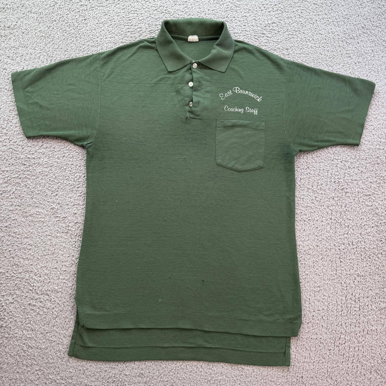 Champion Vintage Champion Green Polo Shirt East Brunswick Coaching M Size US L / EU 52-54 / 3 - 1 Thumbnail