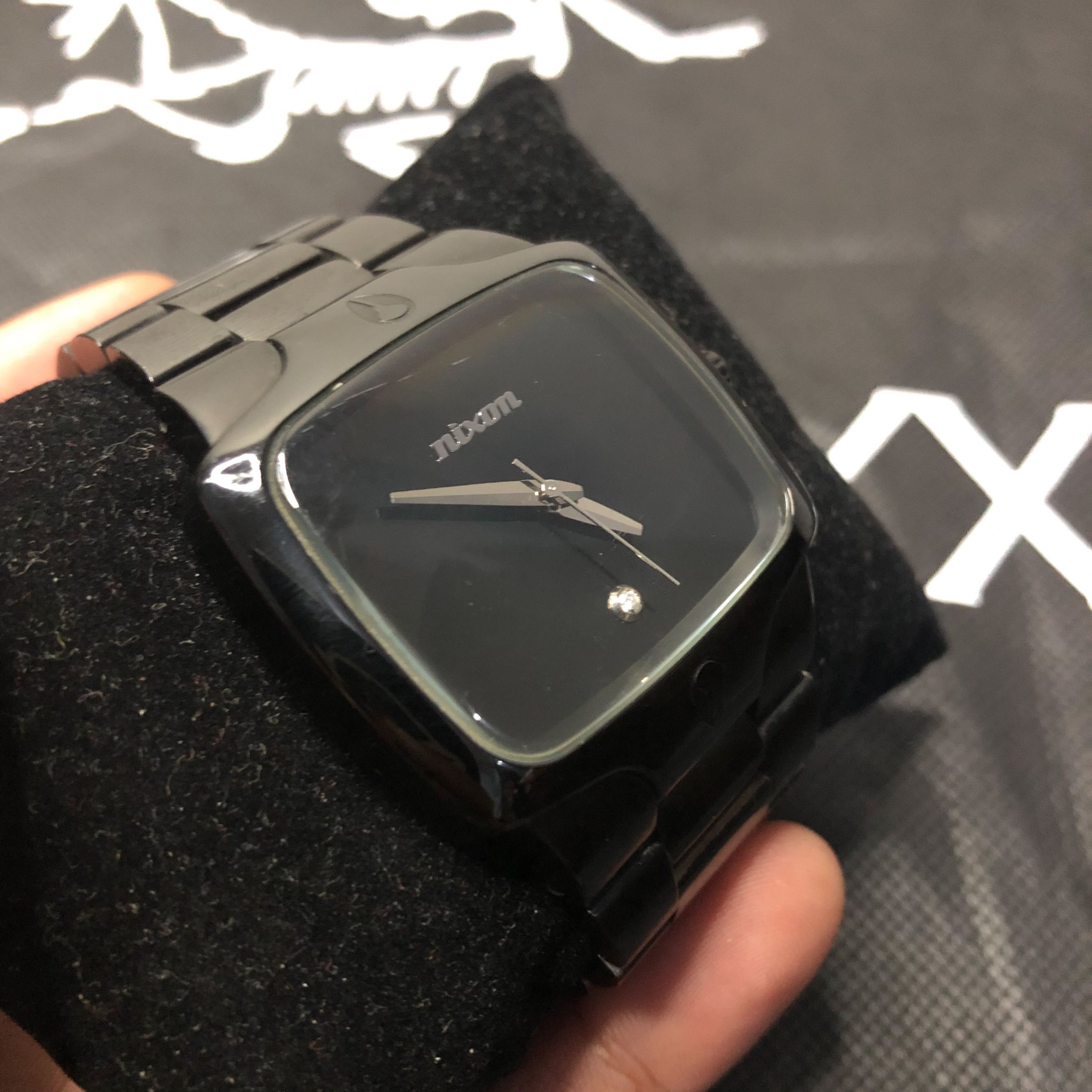 Nixon Vintage Nixon Player All Black Personal Archive Piece Size ONE SIZE - 4 Thumbnail