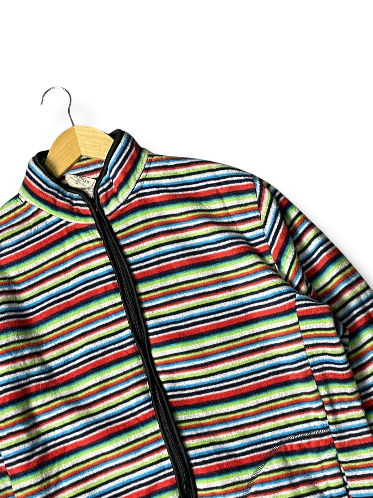 Japanese Brand × Vintage Vintage OLD MILL Fleece Zipper Jacket (81) Size US S / EU 44-46 / 1 - 2 Thumbnail