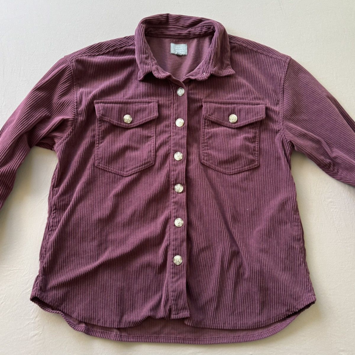 Other Berkley Jensen Corduroy Shirt Jacket Size XXL / US 16-18 / IT 52-54 - 2 Thumbnail