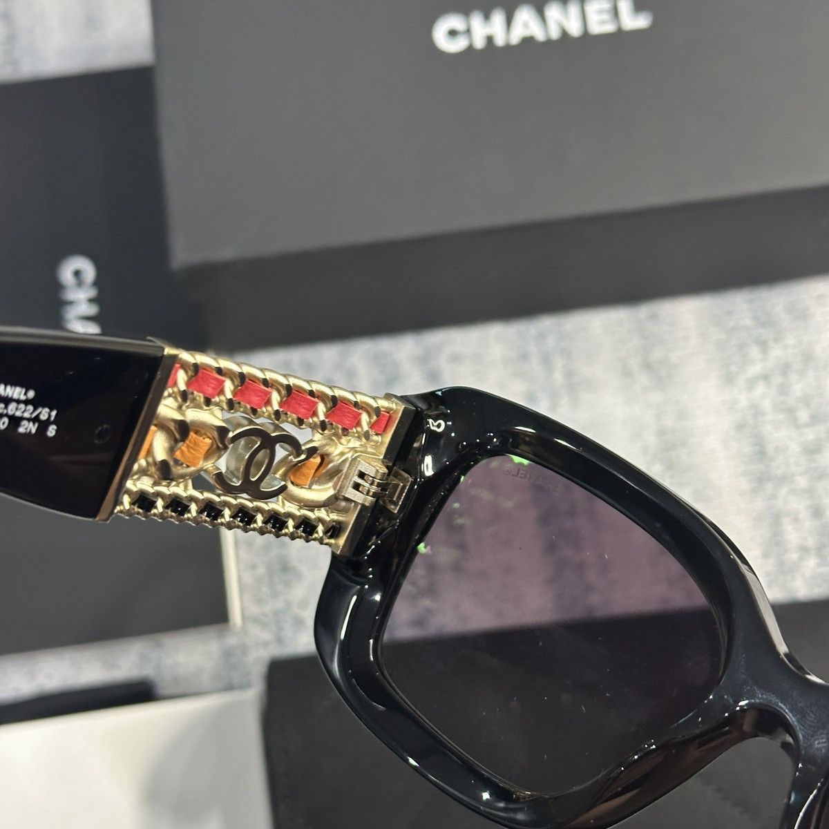 Chanel CHANEL 0CH5535Q C622S1 SUNGLASSES Size ONE SIZE - 8 Thumbnail