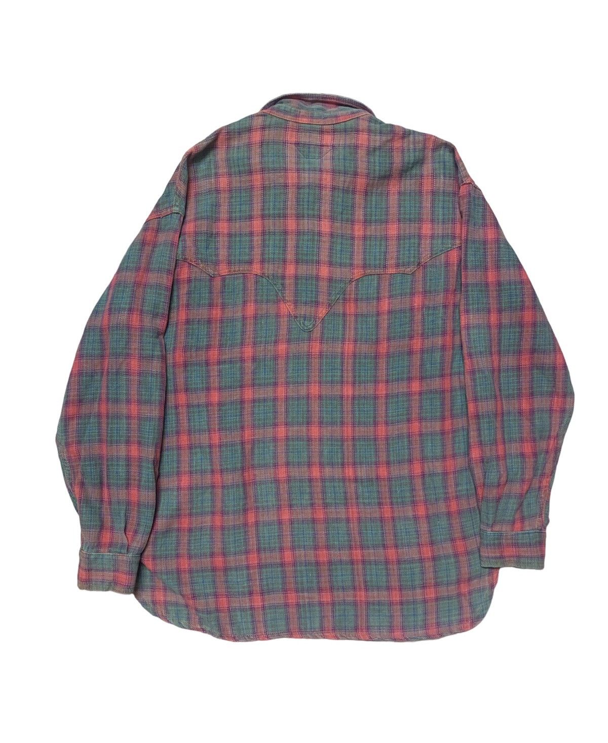 Denime Vintage DENIME Japan American Tradition Flannel Size US L / EU 52-54 / 3 - 2 Thumbnail