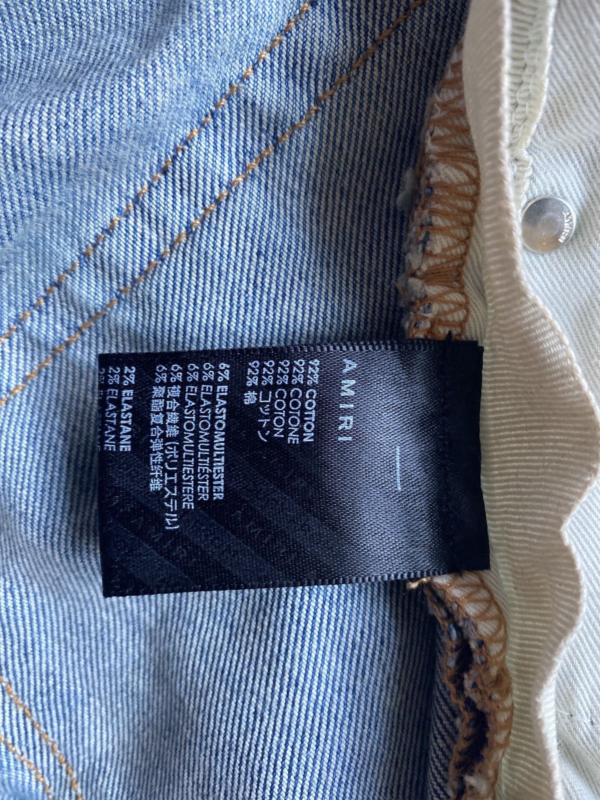 Amiri AMIRI Plaid Bandana Distressed Denim'Thrasher'Jeans Us 34 Size US 34 / EU 50 - 9 Thumbnail