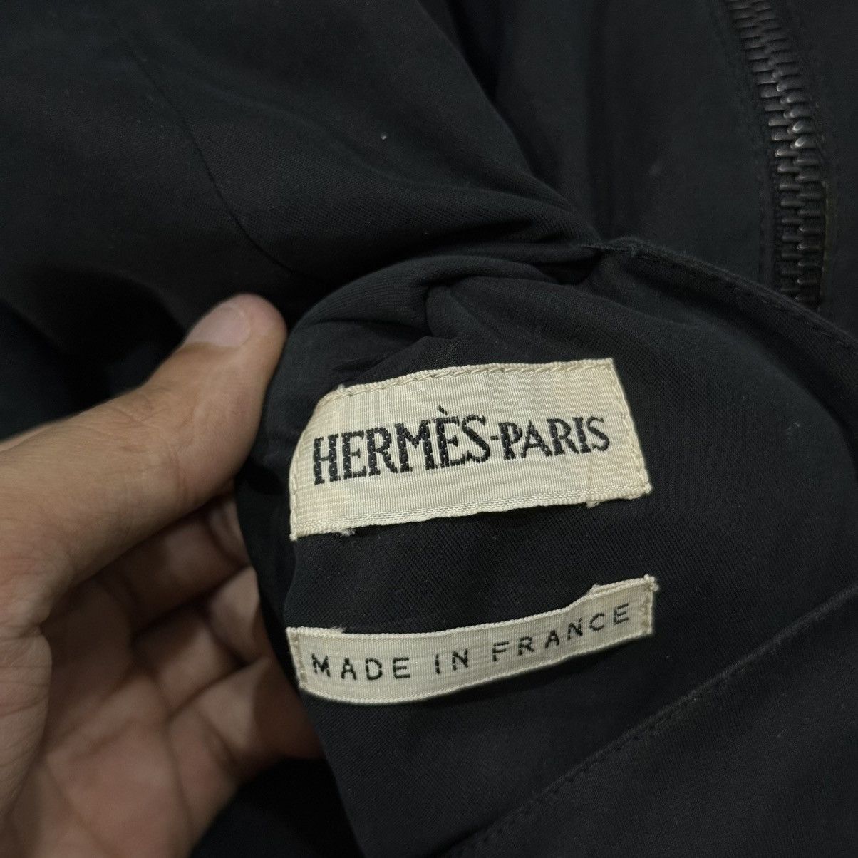 Hermes Vintage Hermes Paris Maison Margiela Reversible Silk Jacket Size M / US 6-8 / IT 42-44 - 21 Thumbnail