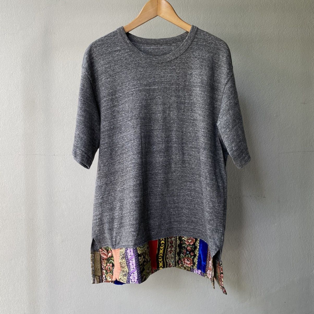 Comme des Garcons COMME des GARCONS Homme Patchwork Hem T-Shirt Size US M / EU 48-50 / 2 - 2 Thumbnail