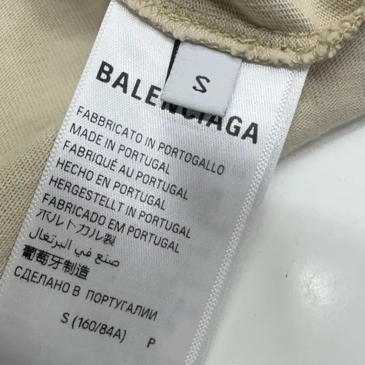 Balenciaga Balenciaga Balenciaga Logo Print Short Sleeve TShirt -2507 Size US S / EU 44-46 / 1 - 4 Thumbnail