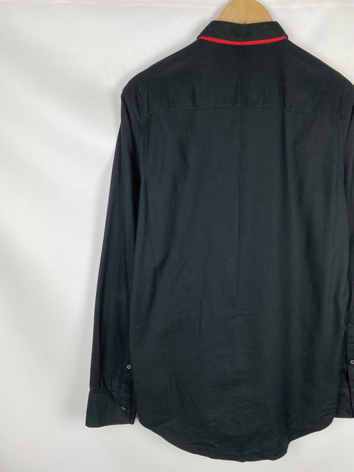 MSGM MSGM men’s long sleeve geometric pattern button up shirt Size US M / EU 48-50 / 2 - 16 Thumbnail