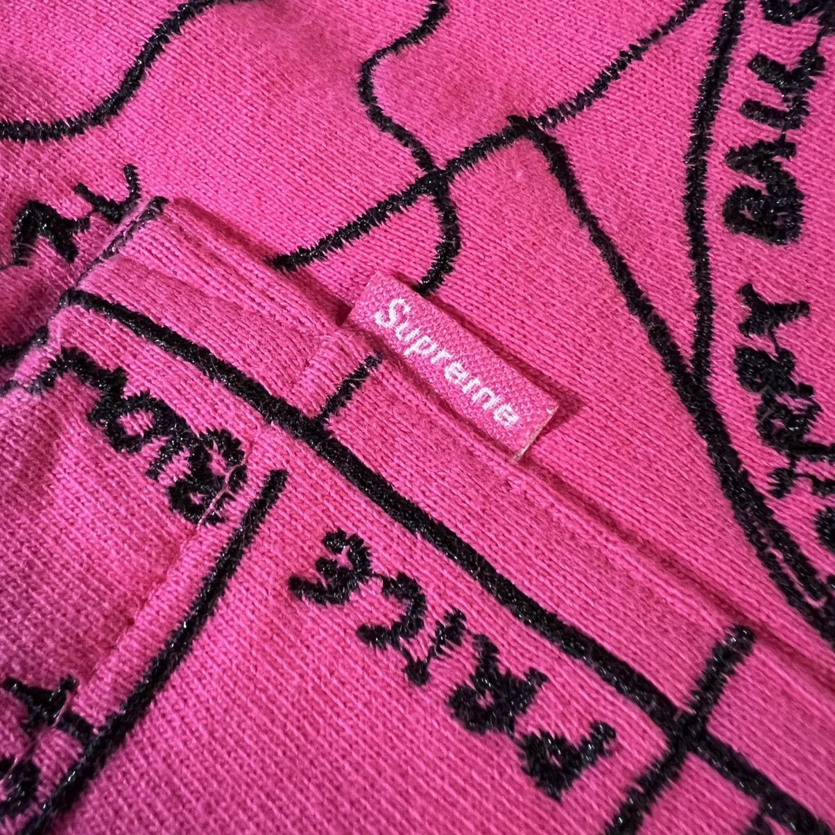 Supreme Supreme Gonz Embroidered Streets Pink Sweat Shorts Size US 34 / EU 50 - 8 Thumbnail