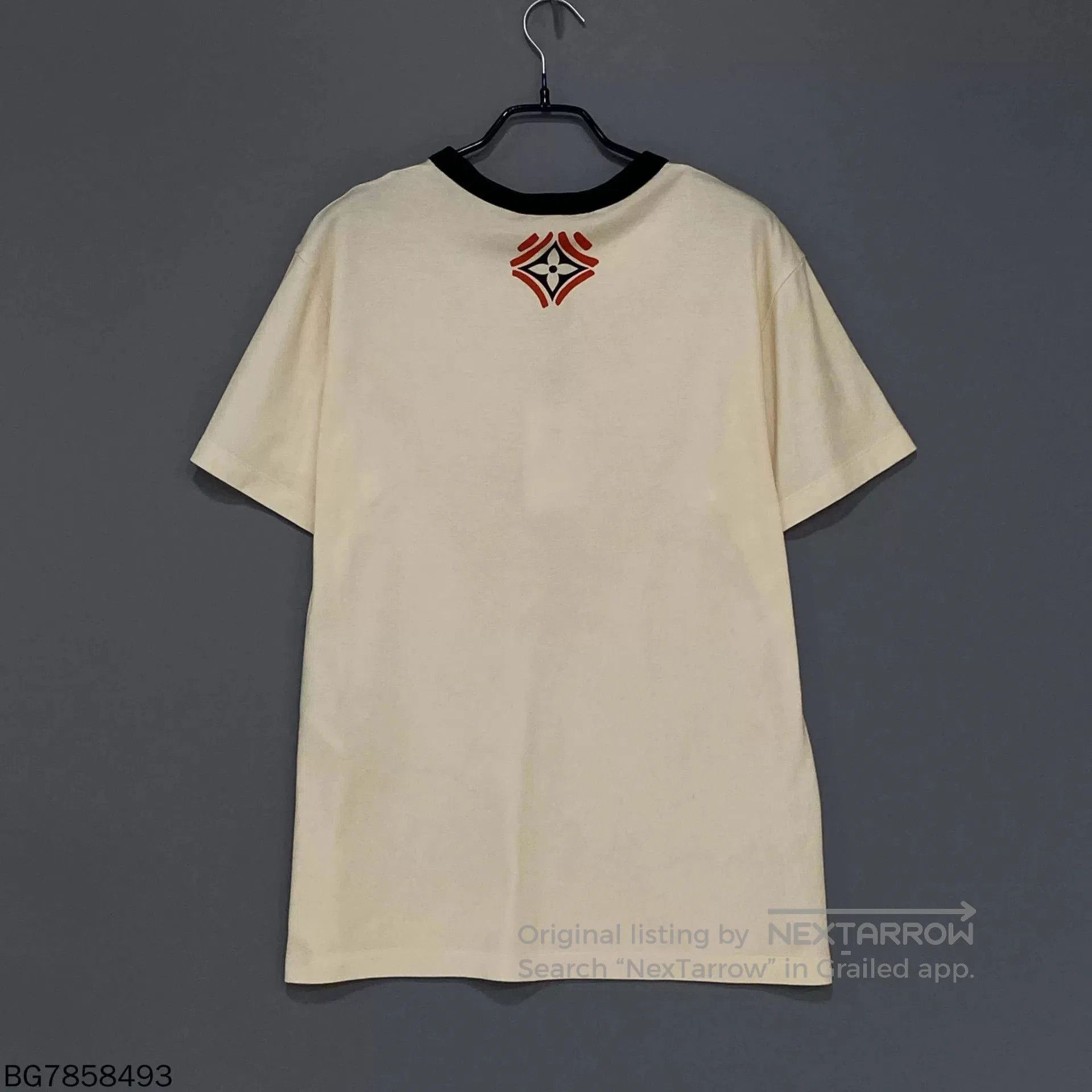 Louis Vuitton Louis Vuitton Beige Large Logo T. Size US XL / EU 56 / 4 - 4 Thumbnail
