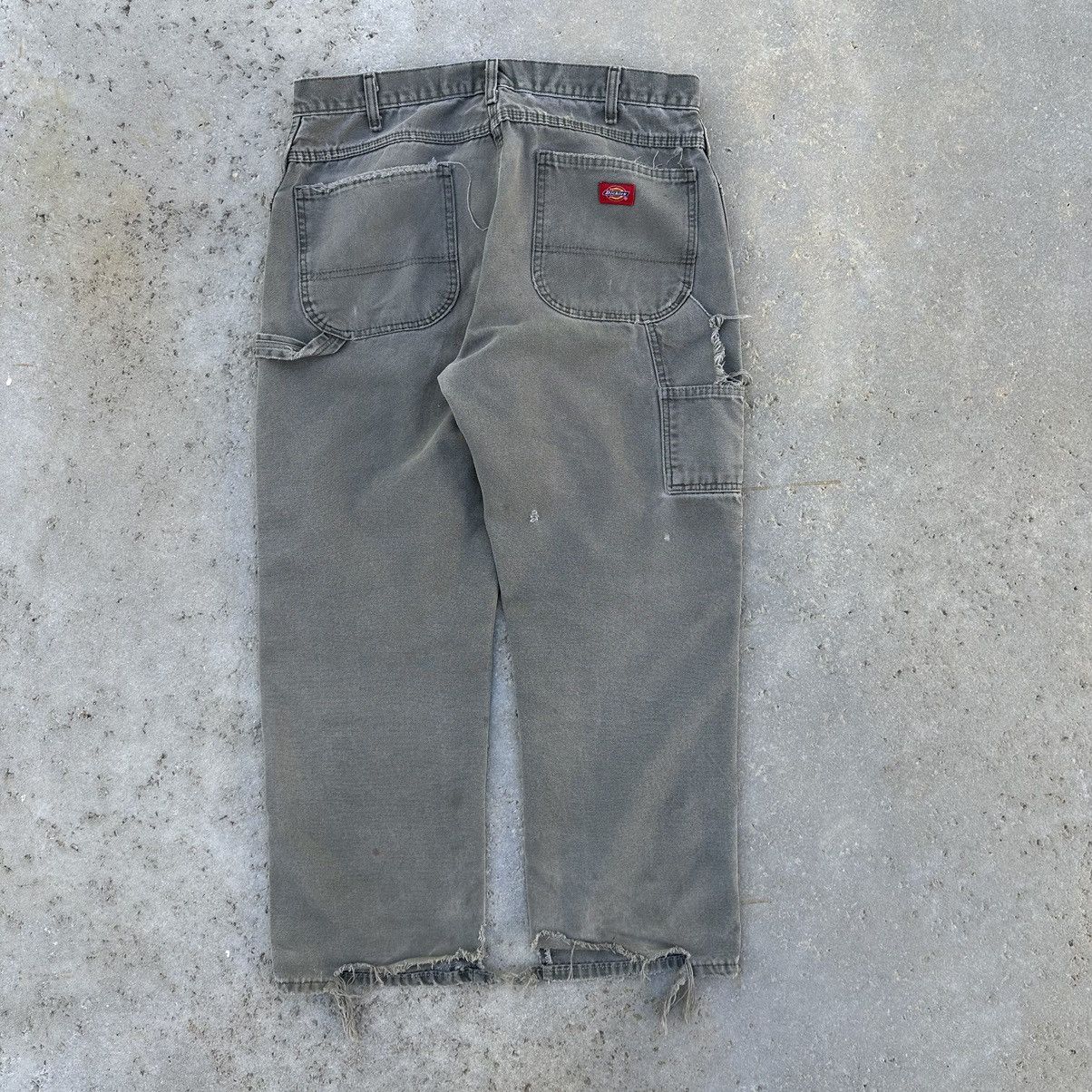 Dickies VTG 2000’s Dickies Repaired Patchwork Carpenter Work Pants Size US 34 / EU 50 - 2 Thumbnail