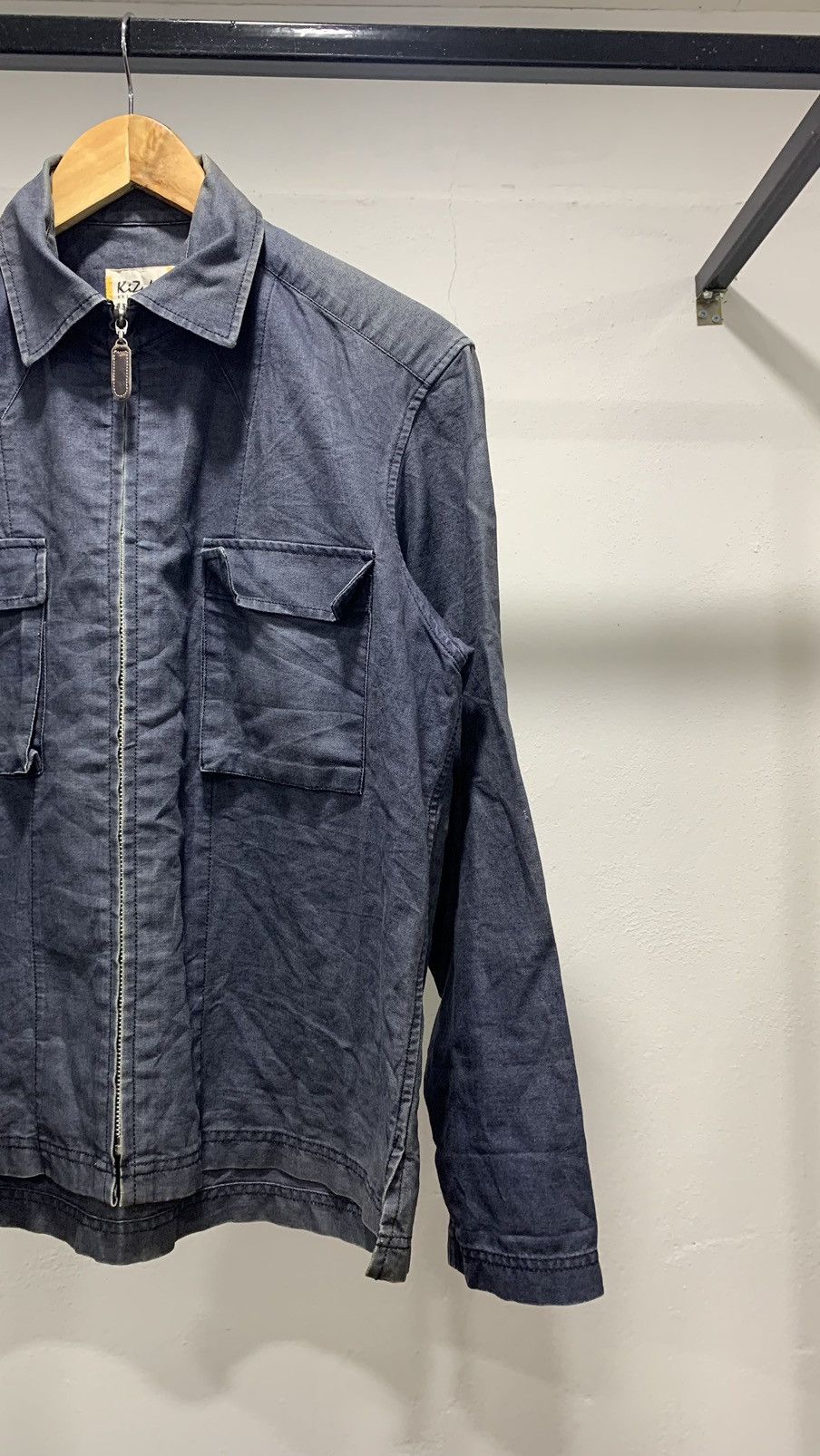 Designer × Japanese Brand × Vintage Kazutaka Kato Kizuki Casual Jacket Double Pocket Size US M / EU 48-50 / 2 - 2 Thumbnail