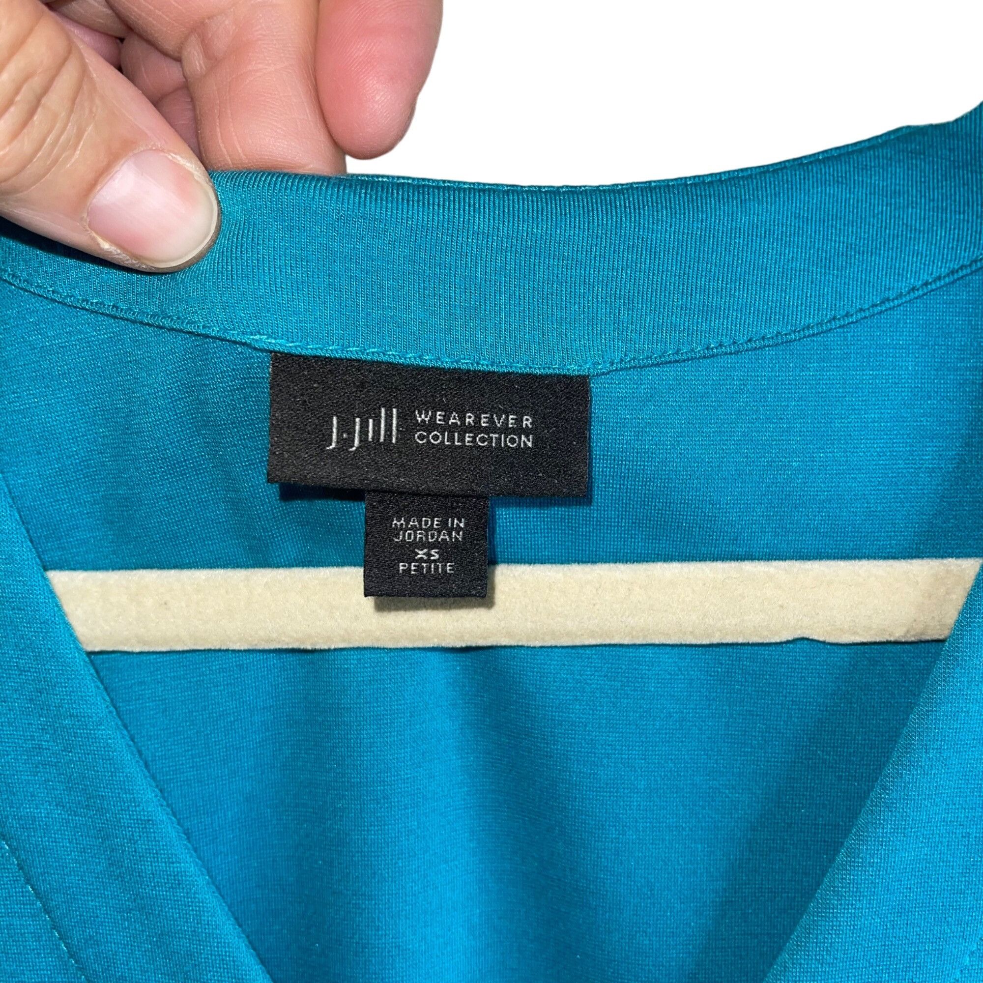 J Jill Womens Dress Size XS Blue Wearever Collection Midi