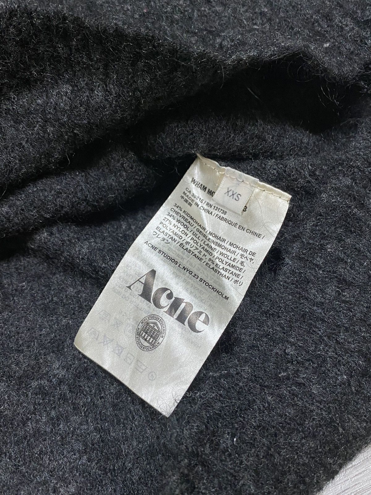 Acne Studios Acne mohair wool sweater dress Size XS / US 0-2 / IT 36-38 - 7 Thumbnail