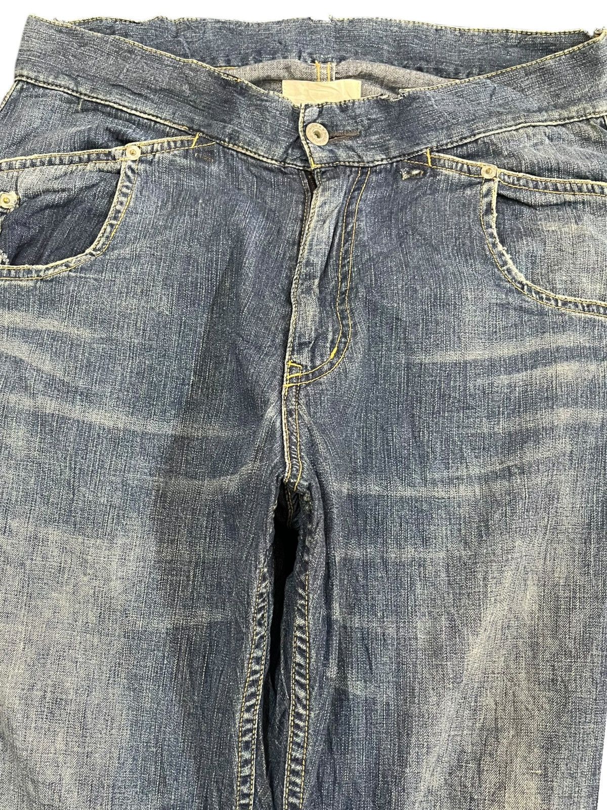 WHIZ LIMITED Vintage Whiz Limited Double Pocket Trash Denim Size US 32 / EU 48 - 2 Thumbnail