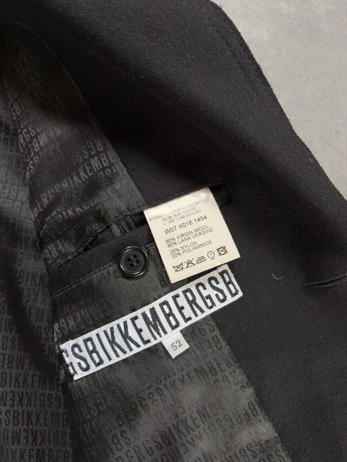 Dirk Bikkembergs 00s Dirk Bikkembergs Military Raw Edges Rare Blazer Jacket Size US L / EU 52-54 / 3 - 14 Thumbnail