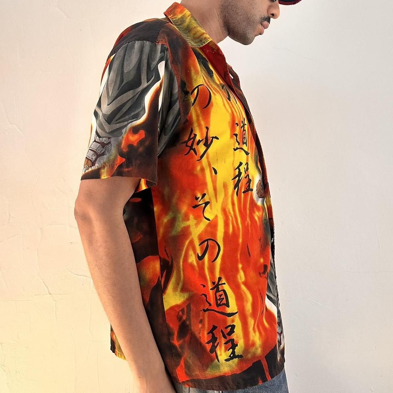 Other Vintage Y2K ASTROBOI Orange Goku Anime Shirt - Large Size US L / EU 52-54 / 3 - 4 Thumbnail