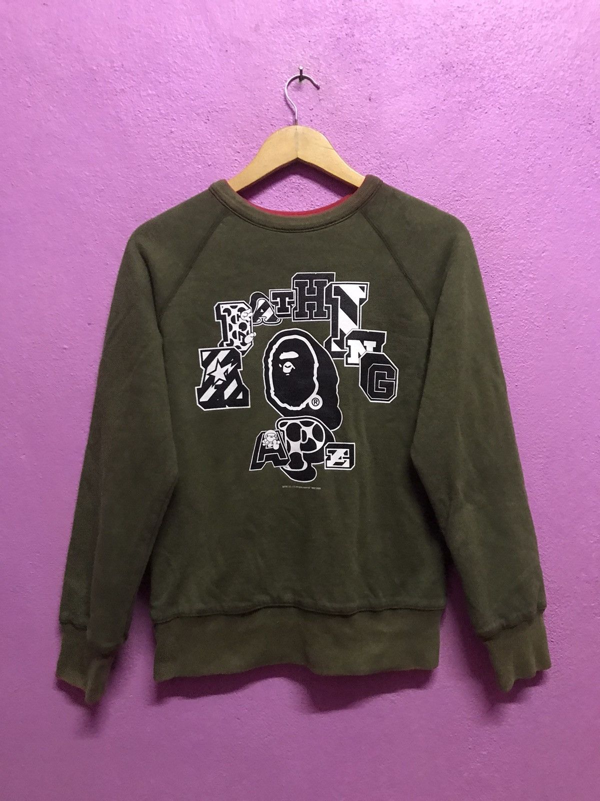 Bape Reversible Crewneck Size S / US 4 / IT 40 - 3 Thumbnail