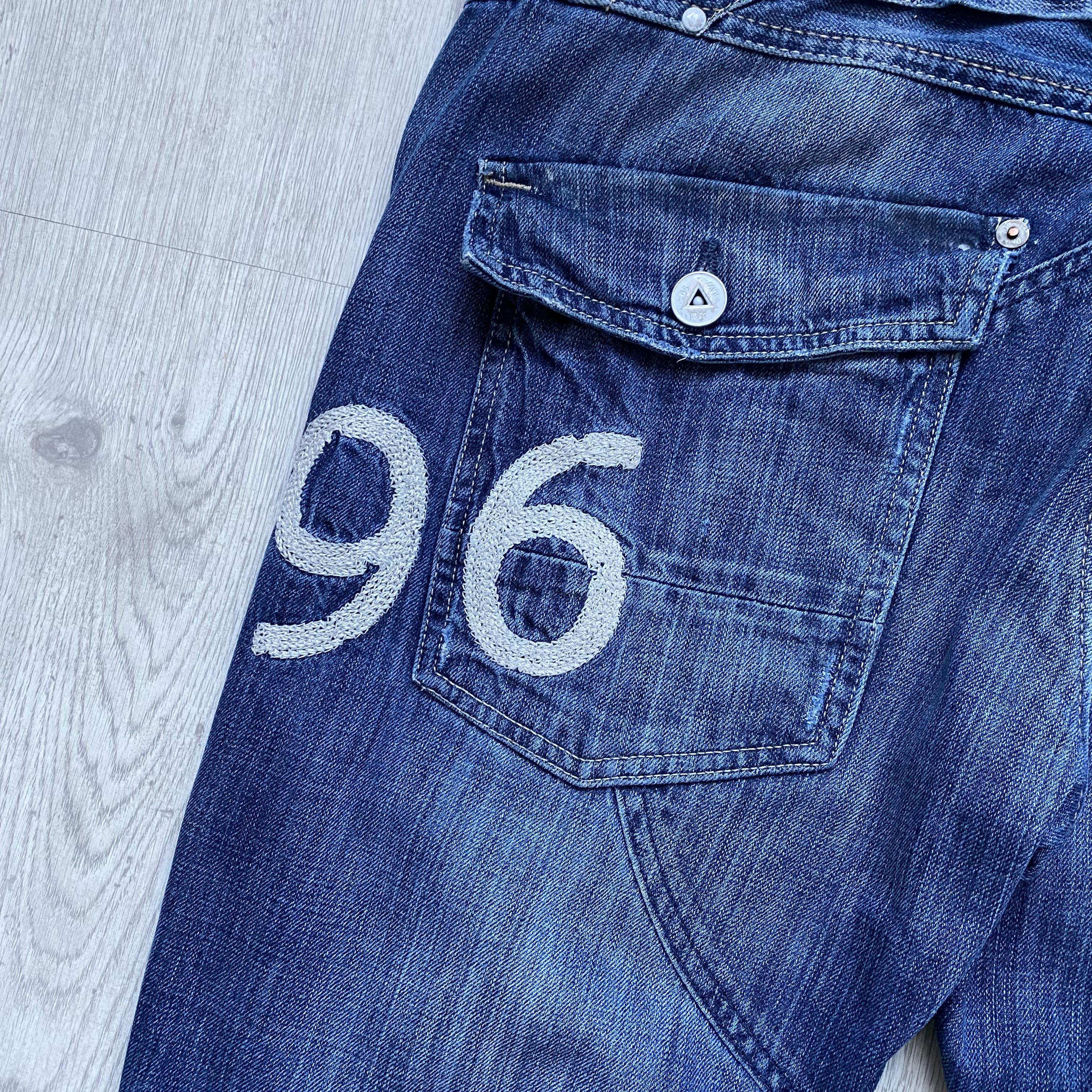 G-Star 👖Vintage 96 G-Star Raw denim Y2K Biker jeans Diesel Size US 32 / EU 48 - 4 Thumbnail