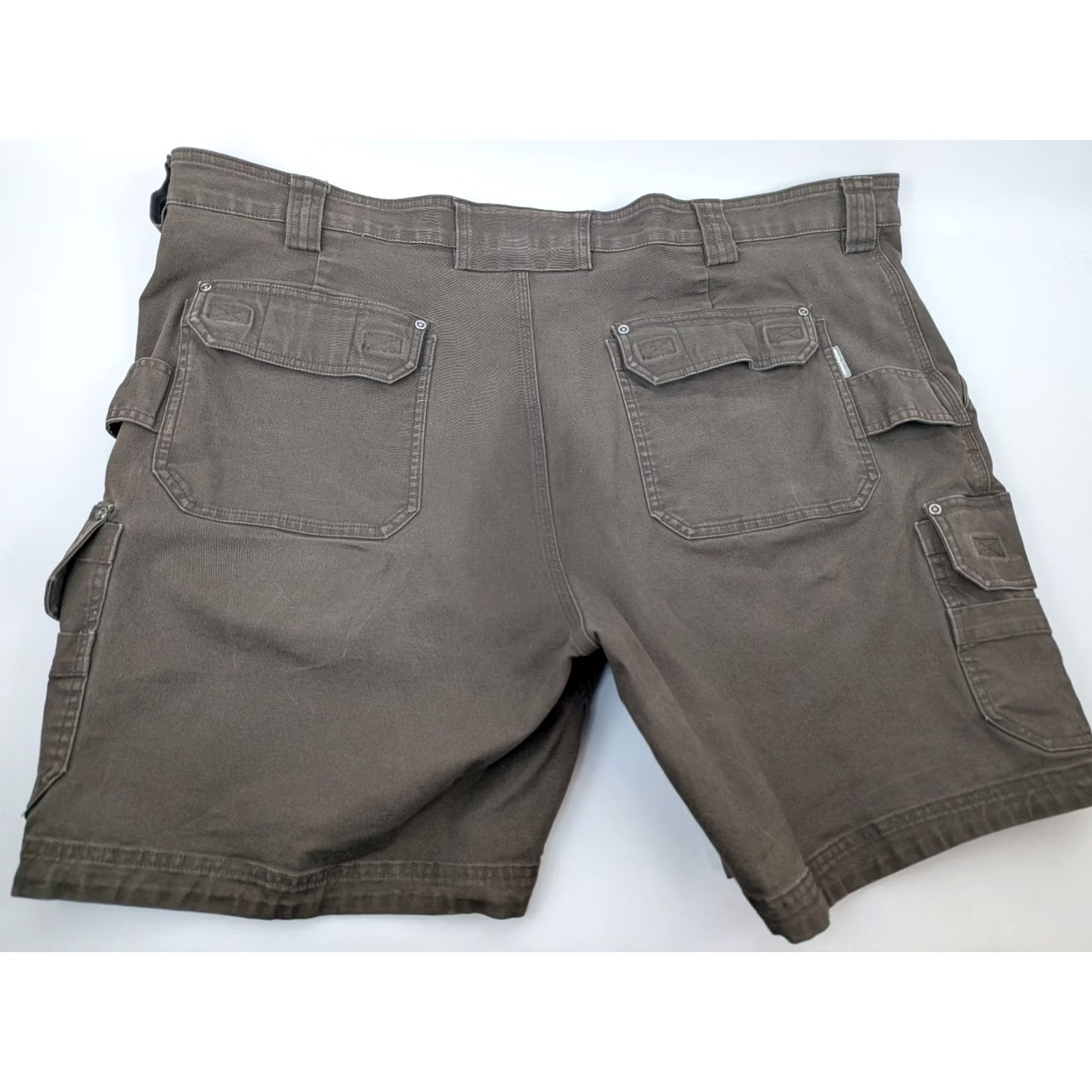 Vintage Duluth Cargo Shorts Size 48 Brown Cotton Canvas Cargo Pocket Workwear Mens 48 Duluth 36331 Size US 32 / EU 48 - 3 Thumbnail