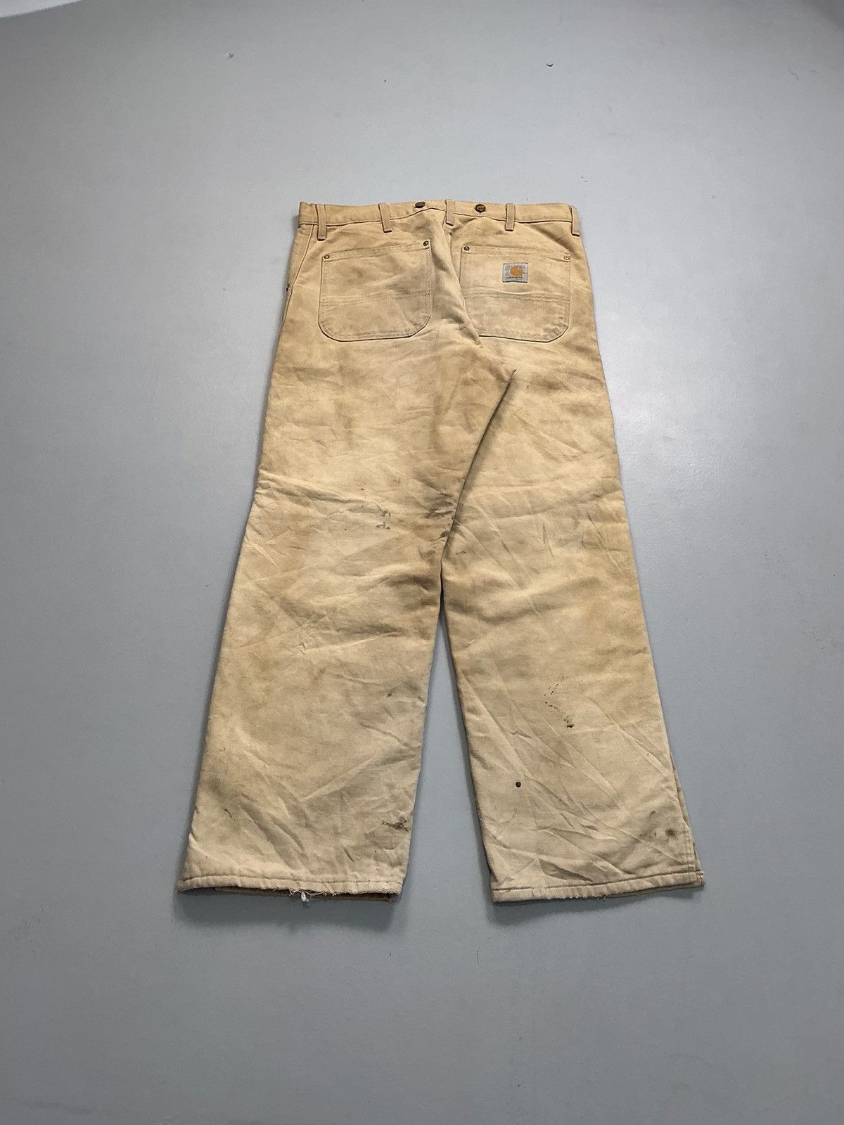 Carhartt Vintage Carhartt WQ106 quintet line carpenter denim Size US 36 / EU 52 - 2 Thumbnail