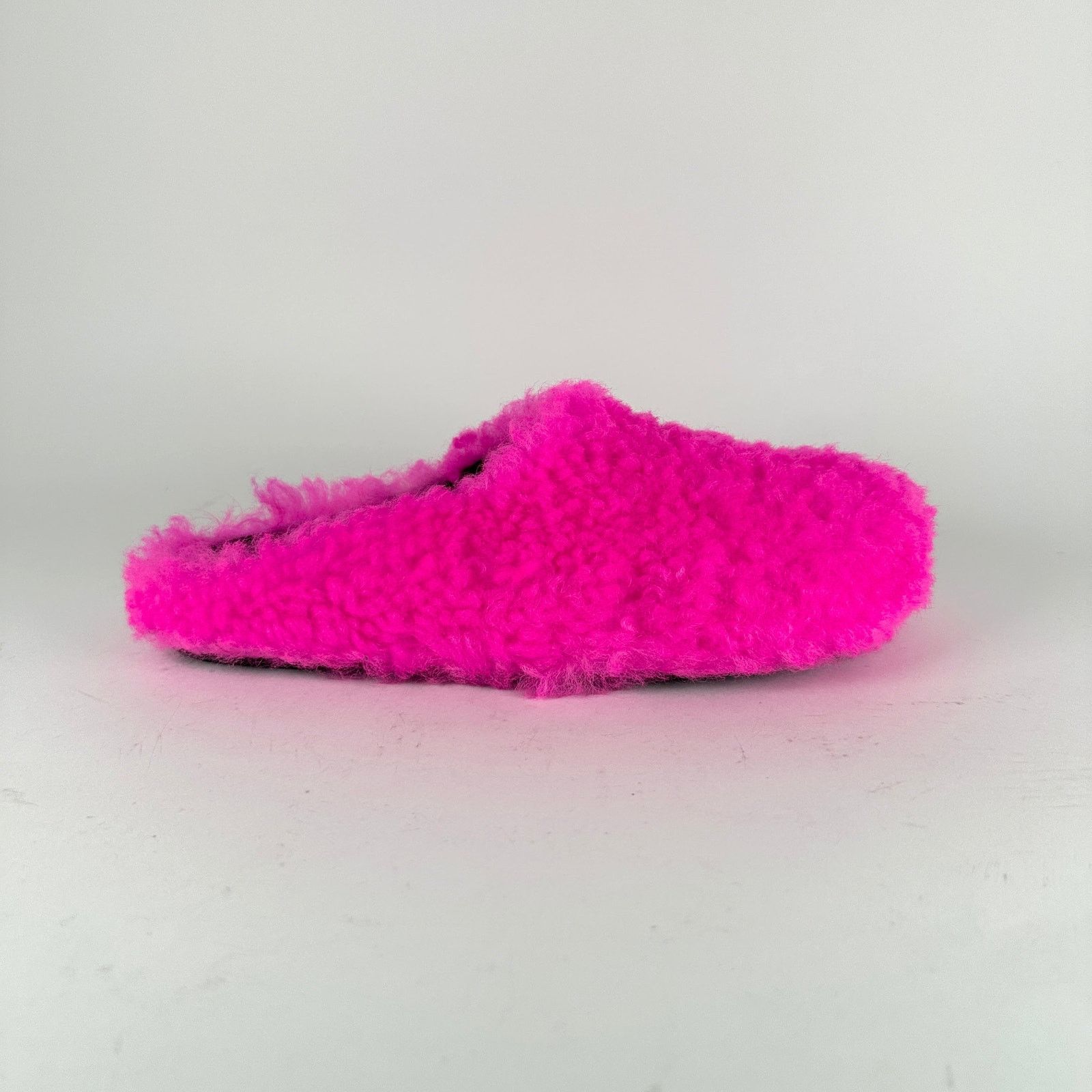 Marni Marni Pink Shearling Fussbet Slip-On Sandals Size 45 Size US 12 / EU 45 - 1 Thumbnail
