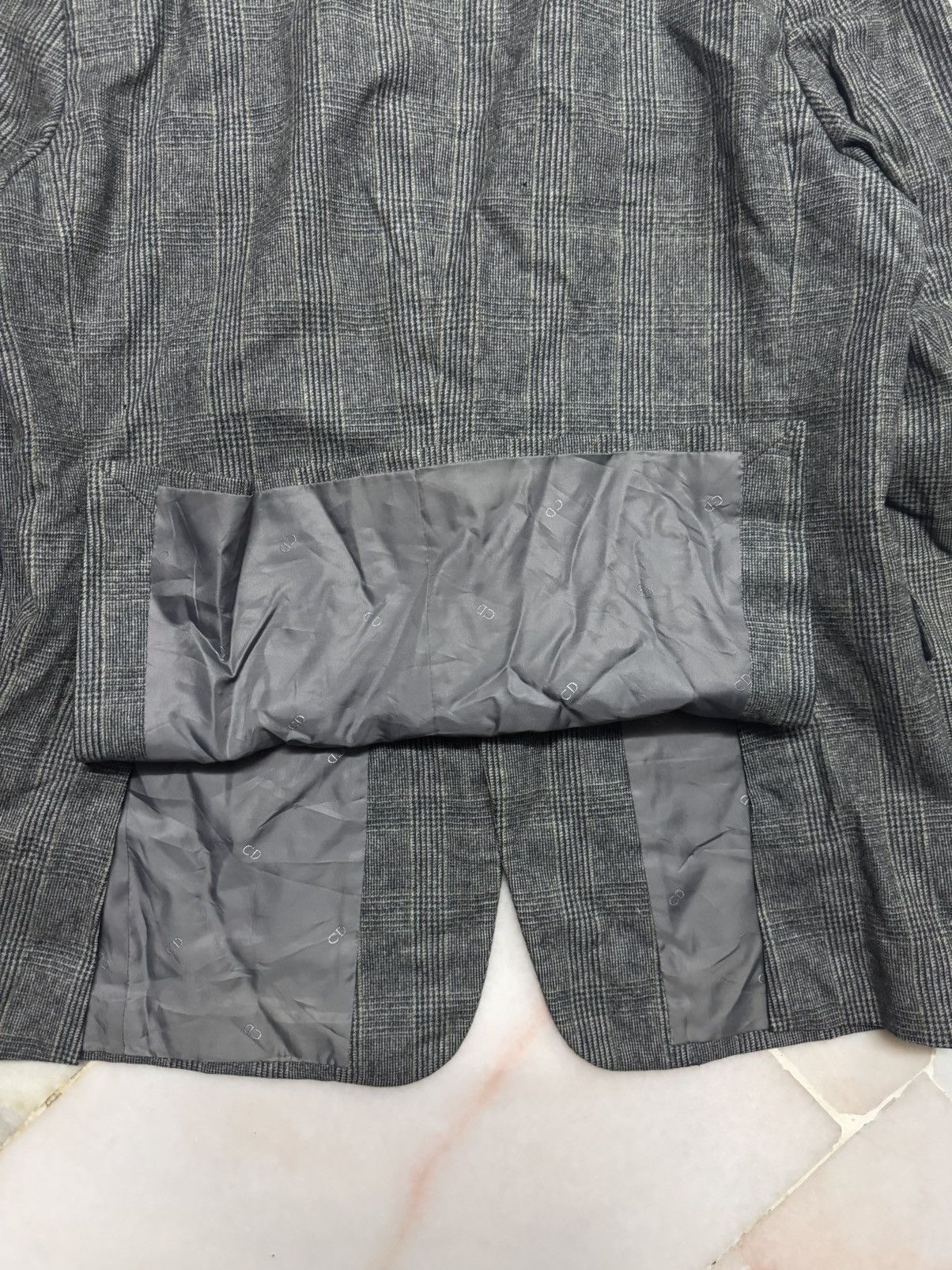 Christian Dior Monsieur BLAZER CHRISTIAN DIOR PRET-A-PORTER PLAID Size 36R - 13 Thumbnail