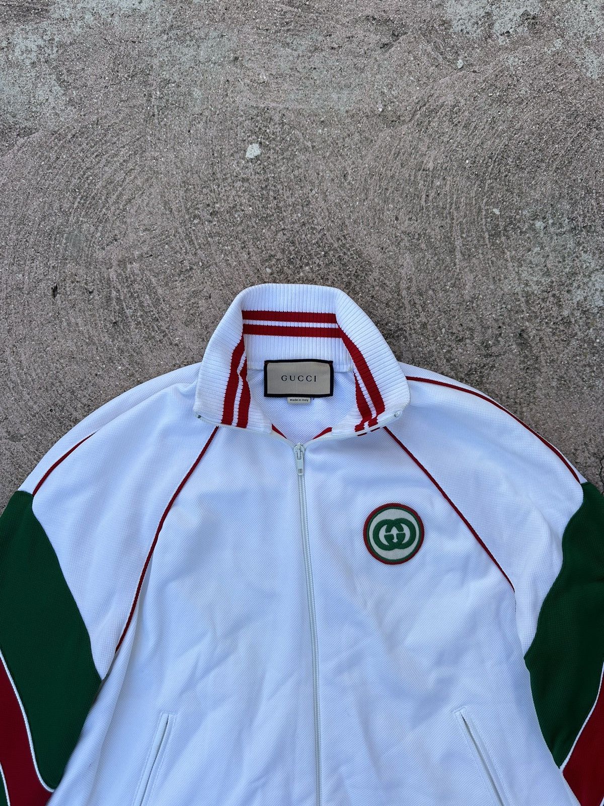 Gucci Gucci Zip Jacket Firenze 1925 White Size US S / EU 44-46 / 1 - 3 Thumbnail