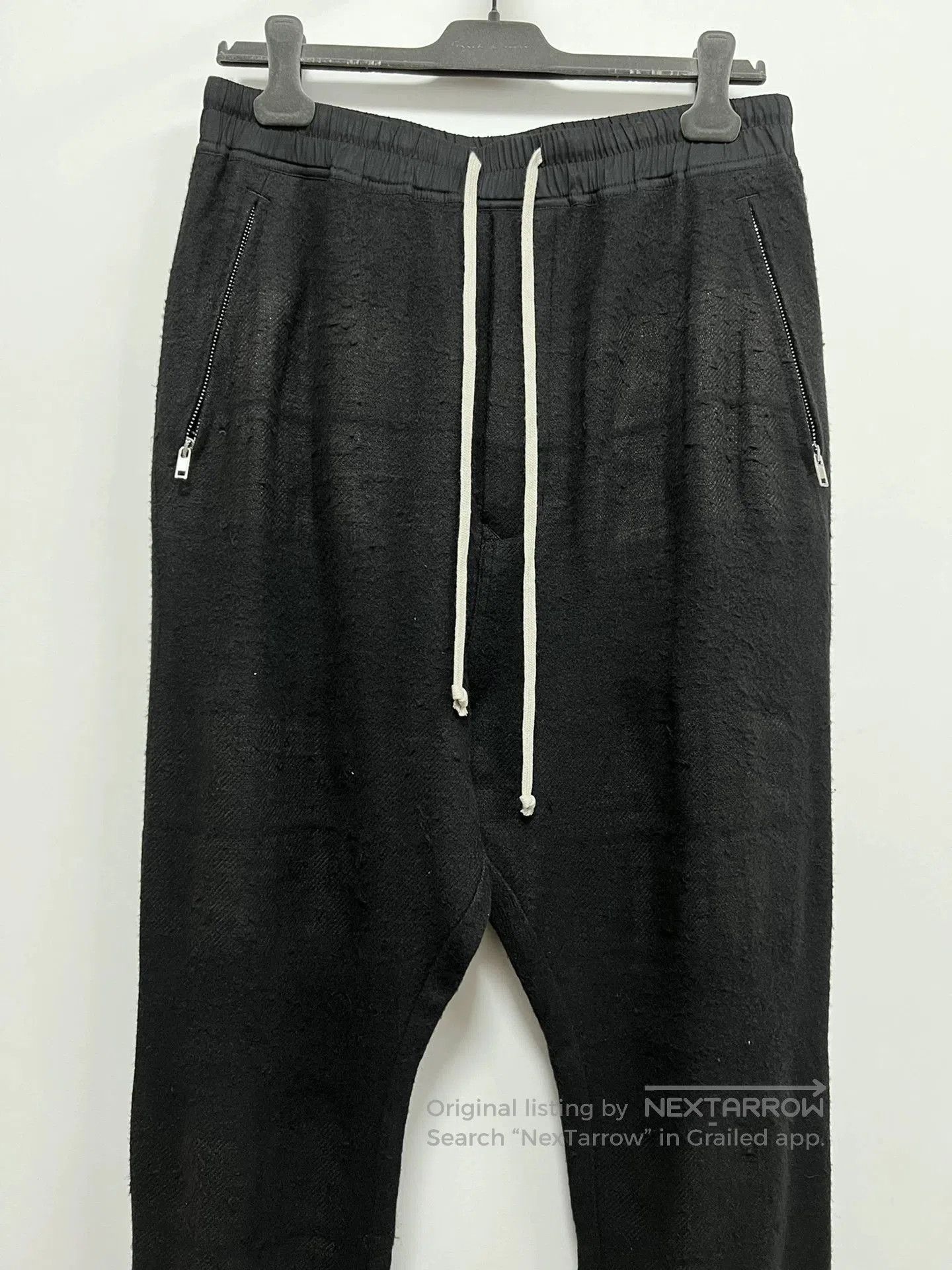 Rick Owens Long Zipper Pants Size 50.