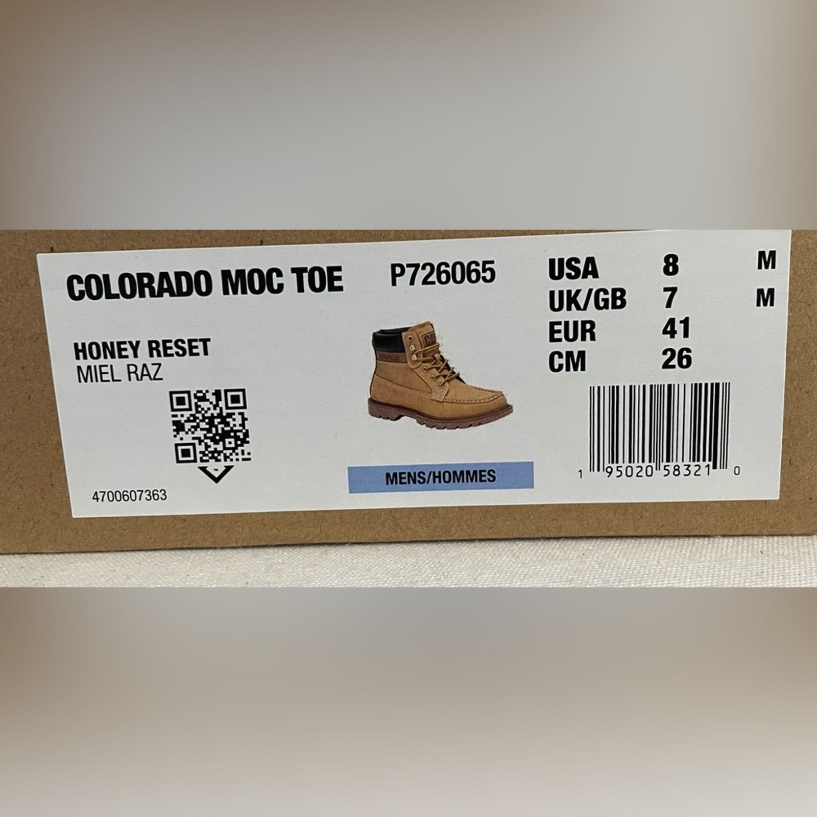 Caterpillar CAT Caterpillar Colorado 2.0 Moc Toe in Honey Reset Men 8 Size US 8 / EU 41 - 12 Thumbnail