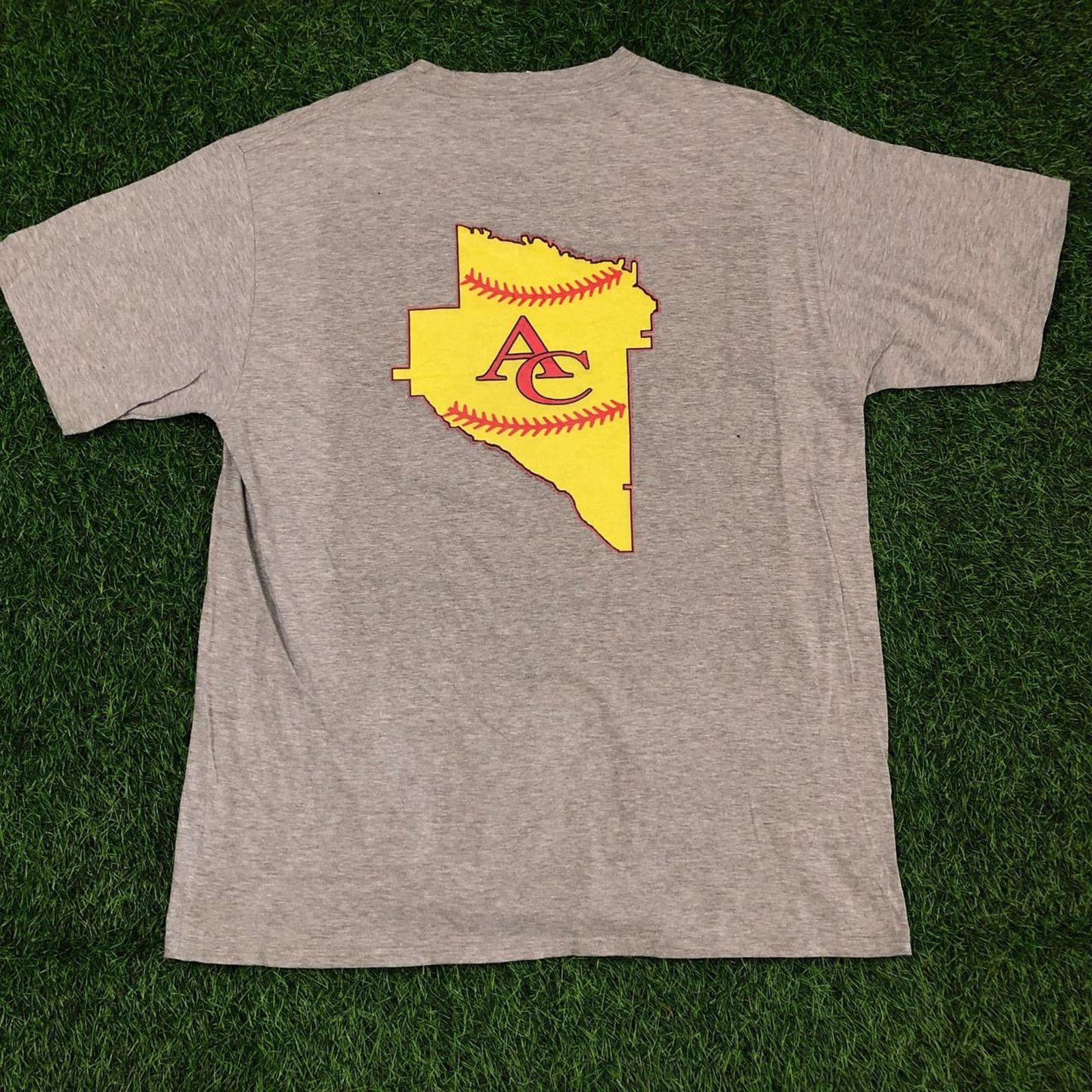 Other Grey AC Softball Graphic Tee Size US XL / EU 56 / 4 - 2 Thumbnail