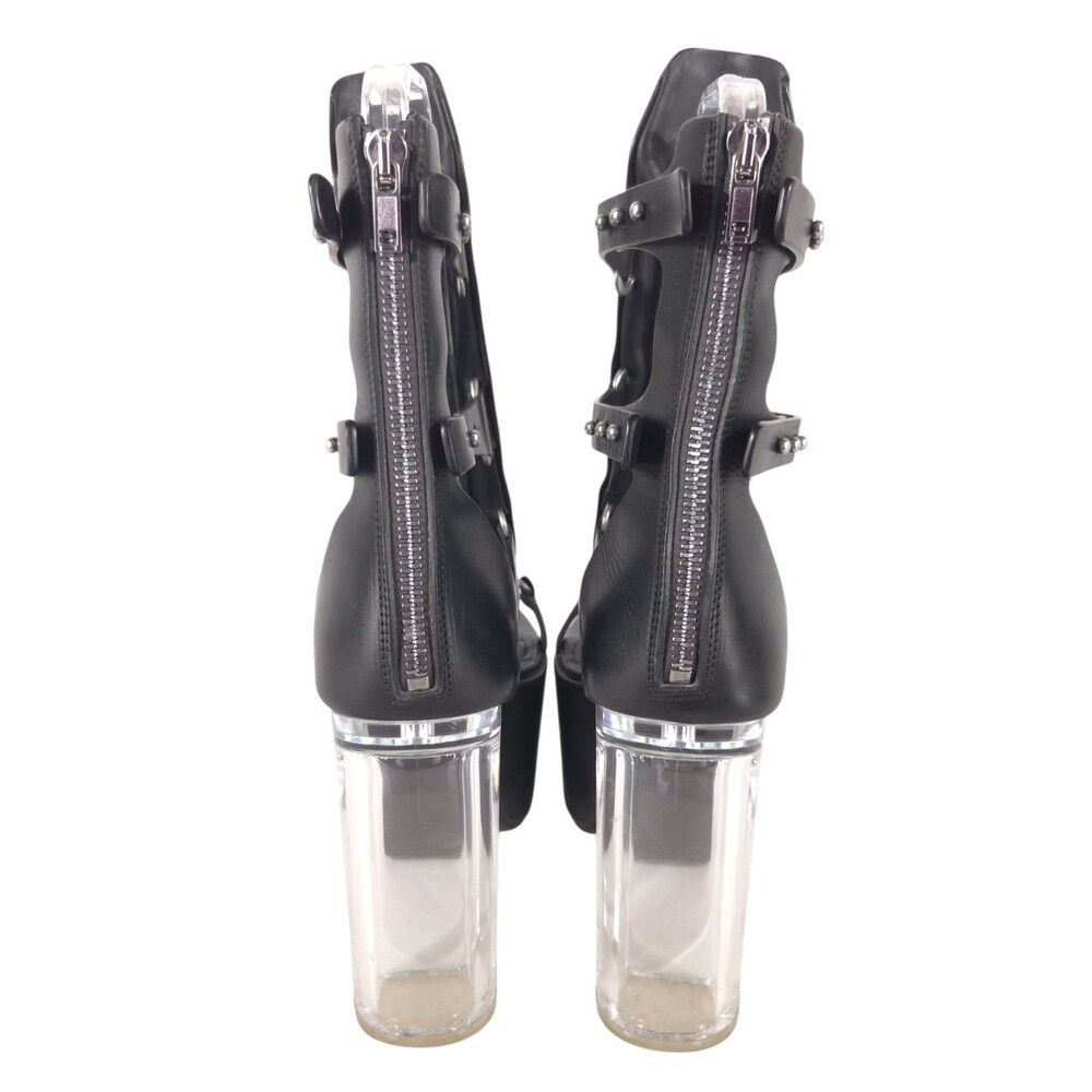 Rick Owens Rick Owens Clear Plexi Heel Platform Sandals US 11 EU 41 Size US 11 / IT 41 - 6 Thumbnail