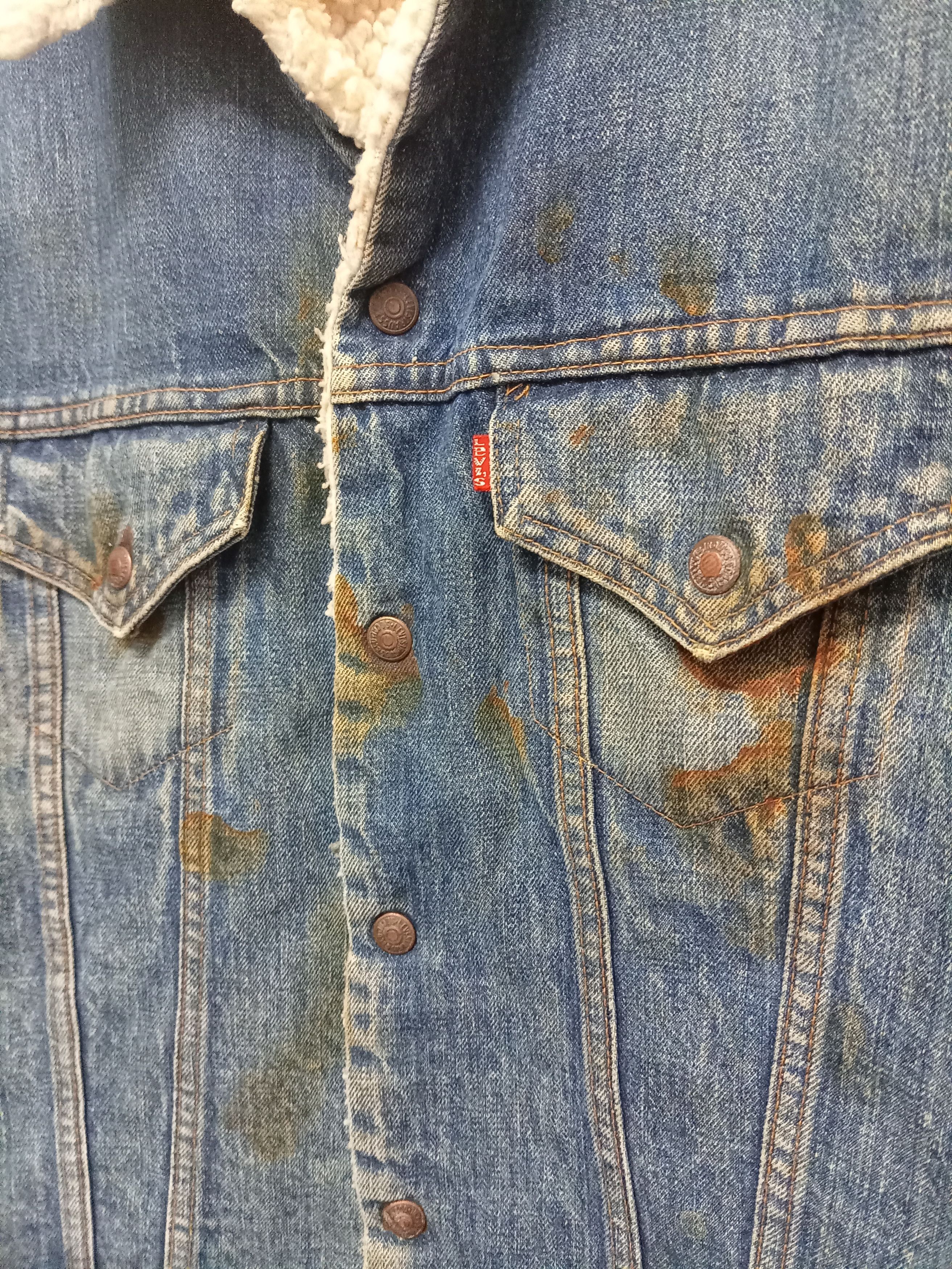 Levi's × Vintage Vintage levi's snap button sherpa denim jacket Size US S / EU 44-46 / 1 - 6 Thumbnail