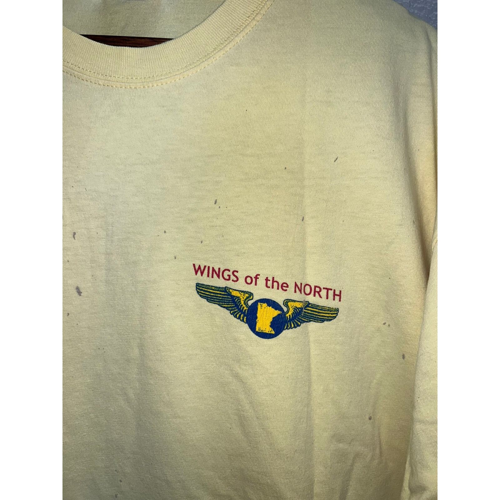 Hanes Vintage P-38F Lightning Shirt Glacier Girl The Lost Squadron Size US XL / EU 56 / 4 - 3 Thumbnail