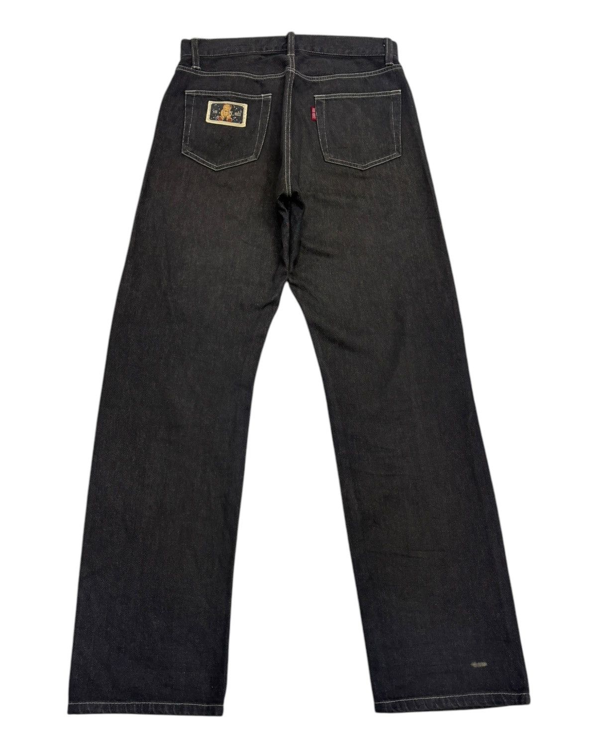 Helmut Lang 🔥PINK HOUSE BLACK JEANS DISTRESSED DENIM Size US 30 / EU 46 - 2 Thumbnail