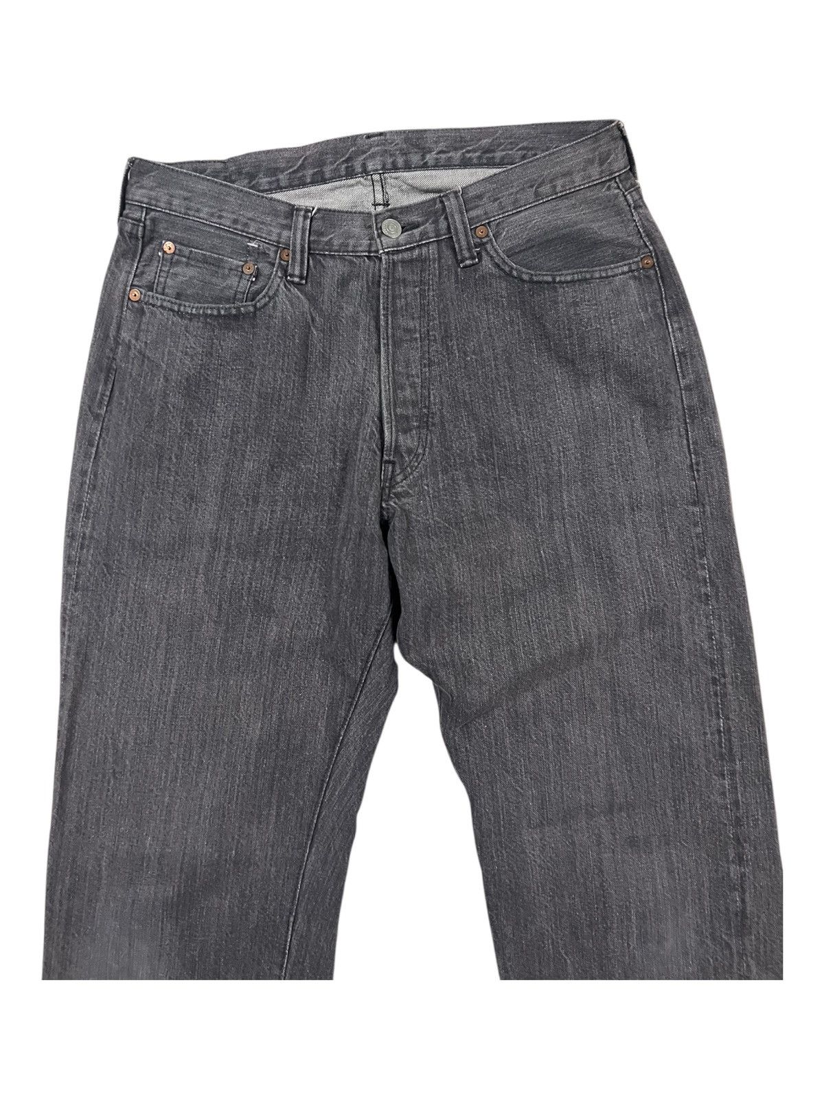 Full Count & Co. 1990s Full Count 🇯🇵 Regular 501 Cutting Selvaged Denim Jeans Size US 32 / EU 48 - 6 Thumbnail