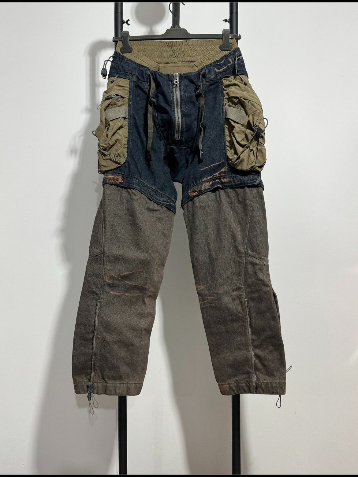 Hamcus HAMCUS Distressed Cargo Denim-2505 Size US 32 / EU 48 - 1 Thumbnail