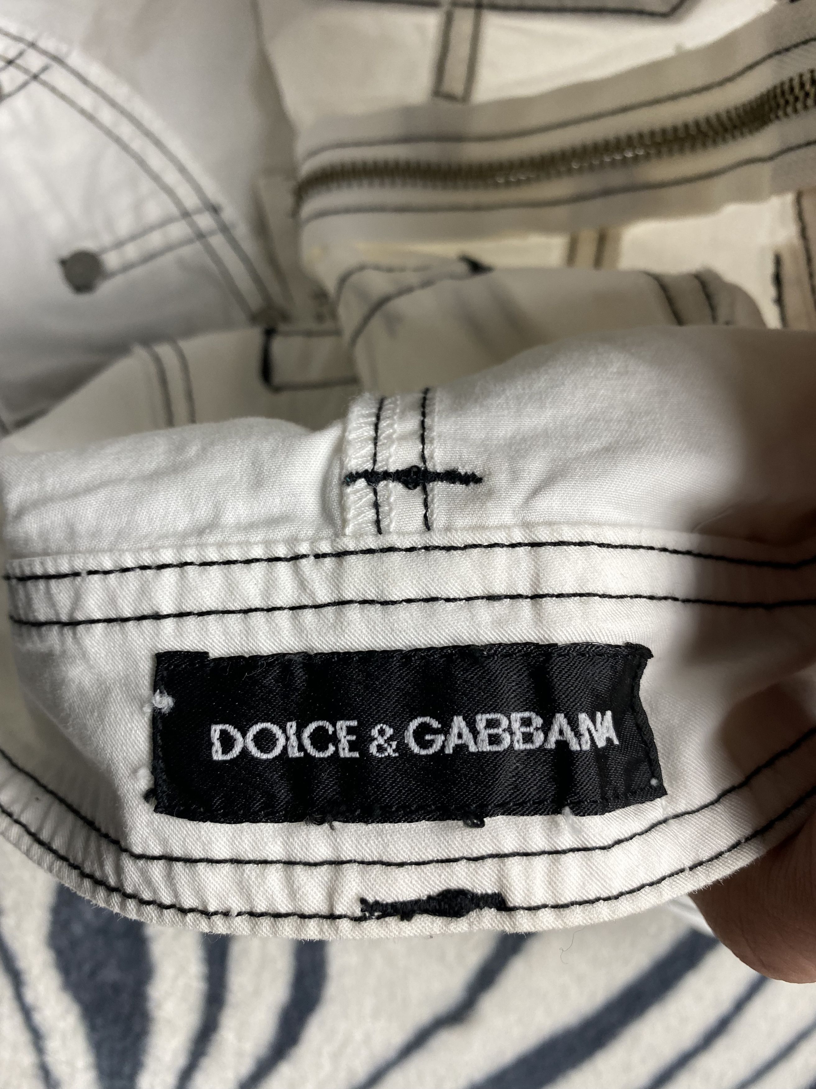 Dolce & Gabbana Dolce & Gabbana Vintage Luxury Track Suit Size 26" / US 2 / IT 38 - 10 Thumbnail