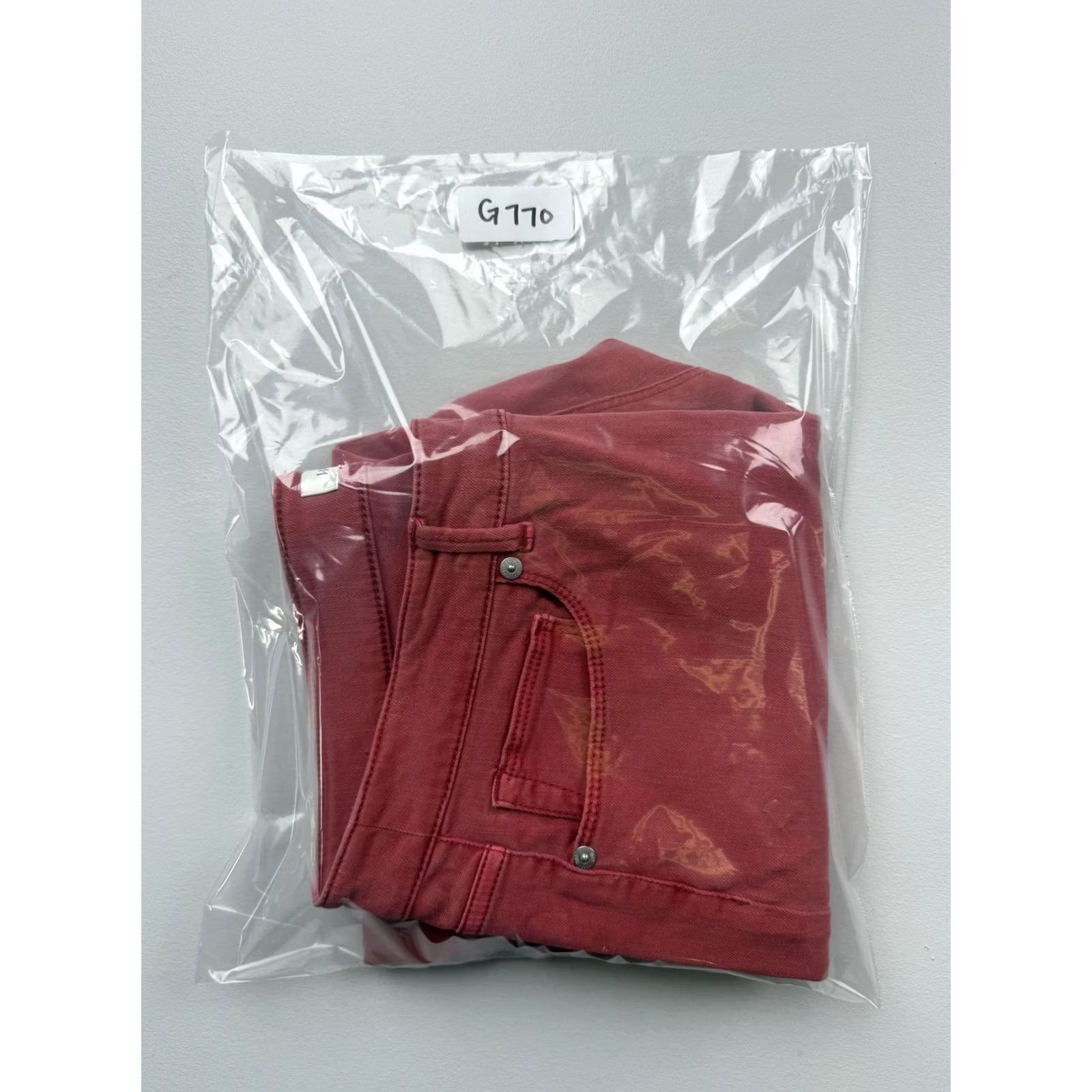 J. Jill J. Jill Womens 8P Red Cropped Jeans Cotton Blend Denim Pants Size 30" / US 8 / IT 44 - 8 Thumbnail