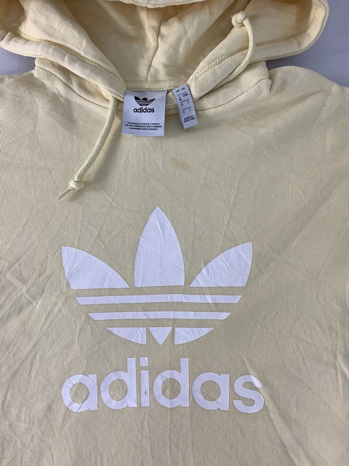 Adidas Hype Adidas Trifoil Trikots Big Logo Printed Hoodie Unisex Size US M / EU 48-50 / 2 - 3 Thumbnail