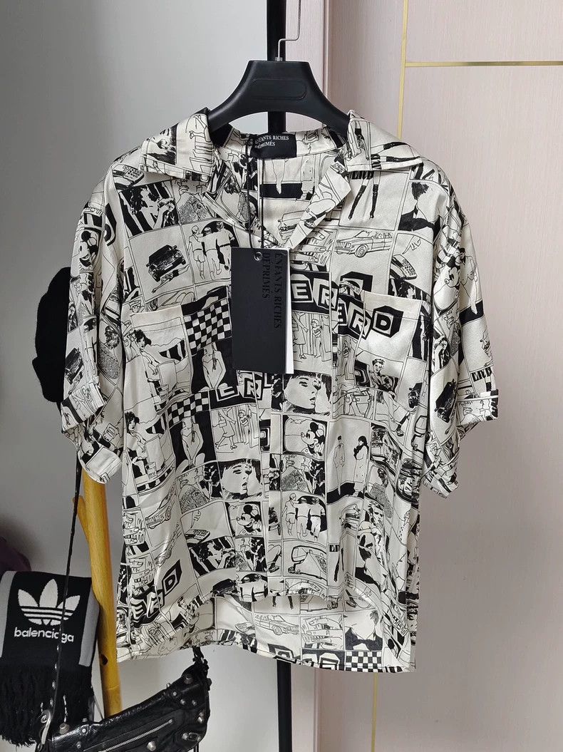 Enfants Riches Deprimes Enfants Riches Deprimes Short Sleeve Shirt-dmc Size US L / EU 52-54 / 3 - 1 Thumbnail